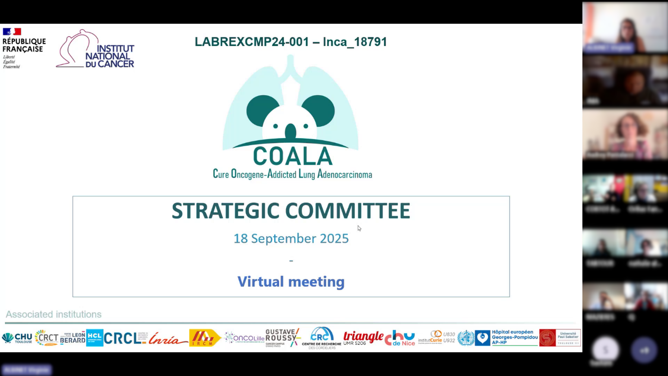 Photo de COALA Strategic Committee Meeting – September 18, 2025